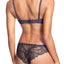 Simone Pérèle Anthracite Amour Tanga