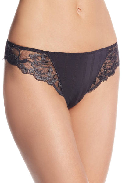 Simone Pérèle Anthracite Amour Tanga