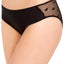 Skarlett Blue Black Cheri Sheer Heart Lace Girlshort