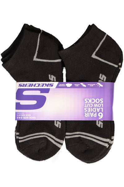 Skechers 001 Ladies Low-Cut Sock 6-Pack