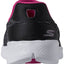 Sketchers Black/Hot-Pink Go-Walk-4-Exuberance