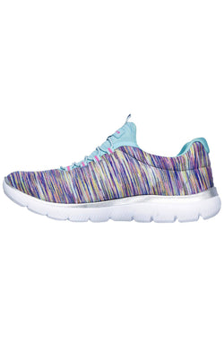 Sketchers Turquoise/Multi Summits Light-Dreaming Wide-Width Athletic Sneakers thumbnail 3