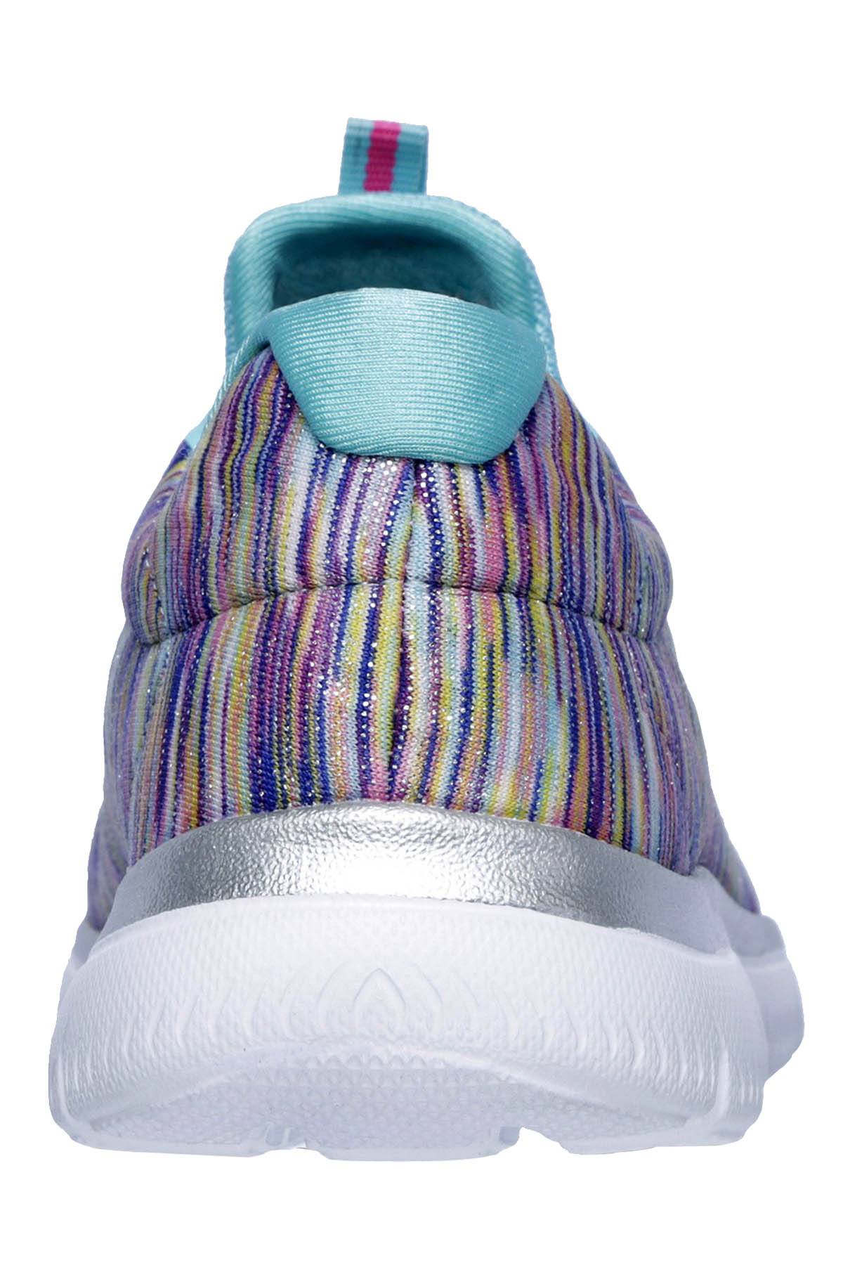 Sketchers Turquoise/Multi Summits Light-Dreaming Wide-Width Athletic Sneakers