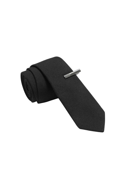 Skinny Tie Madness Black Caution Tape Tie