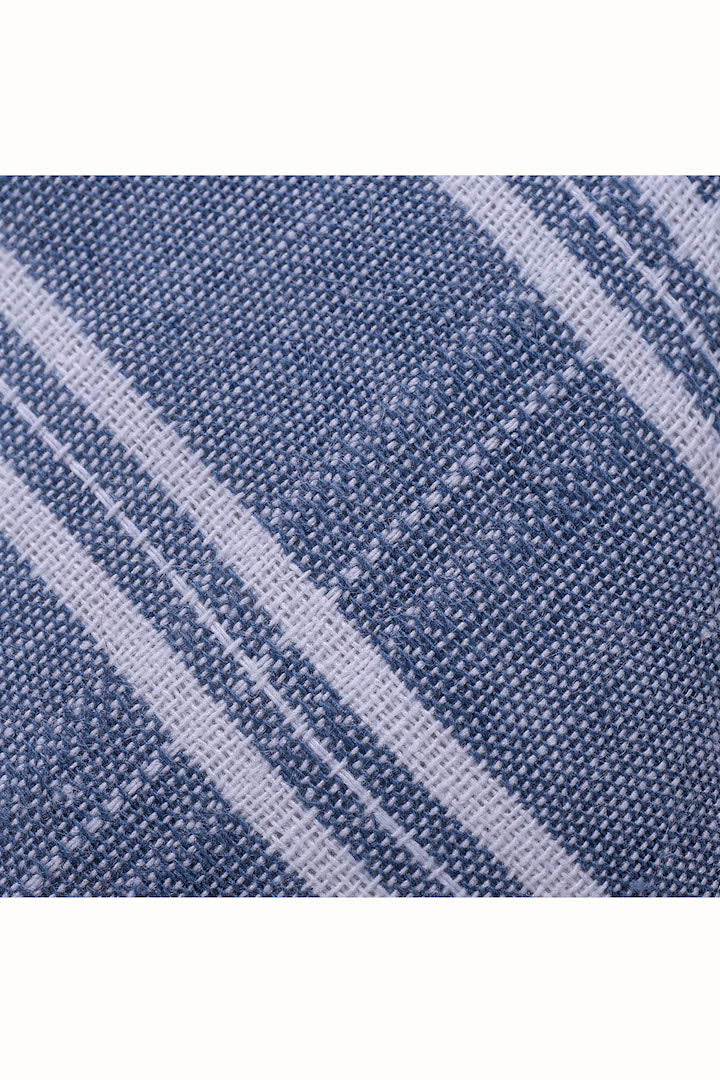 Skinny Tie Madness Blue In-Bloom Tie
