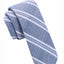 Skinny Tie Madness Blue In-Bloom Tie