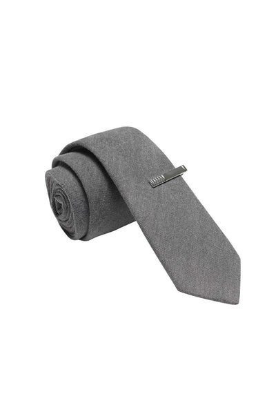 Skinny Tie Madness Grey Drapers Revenge Tie