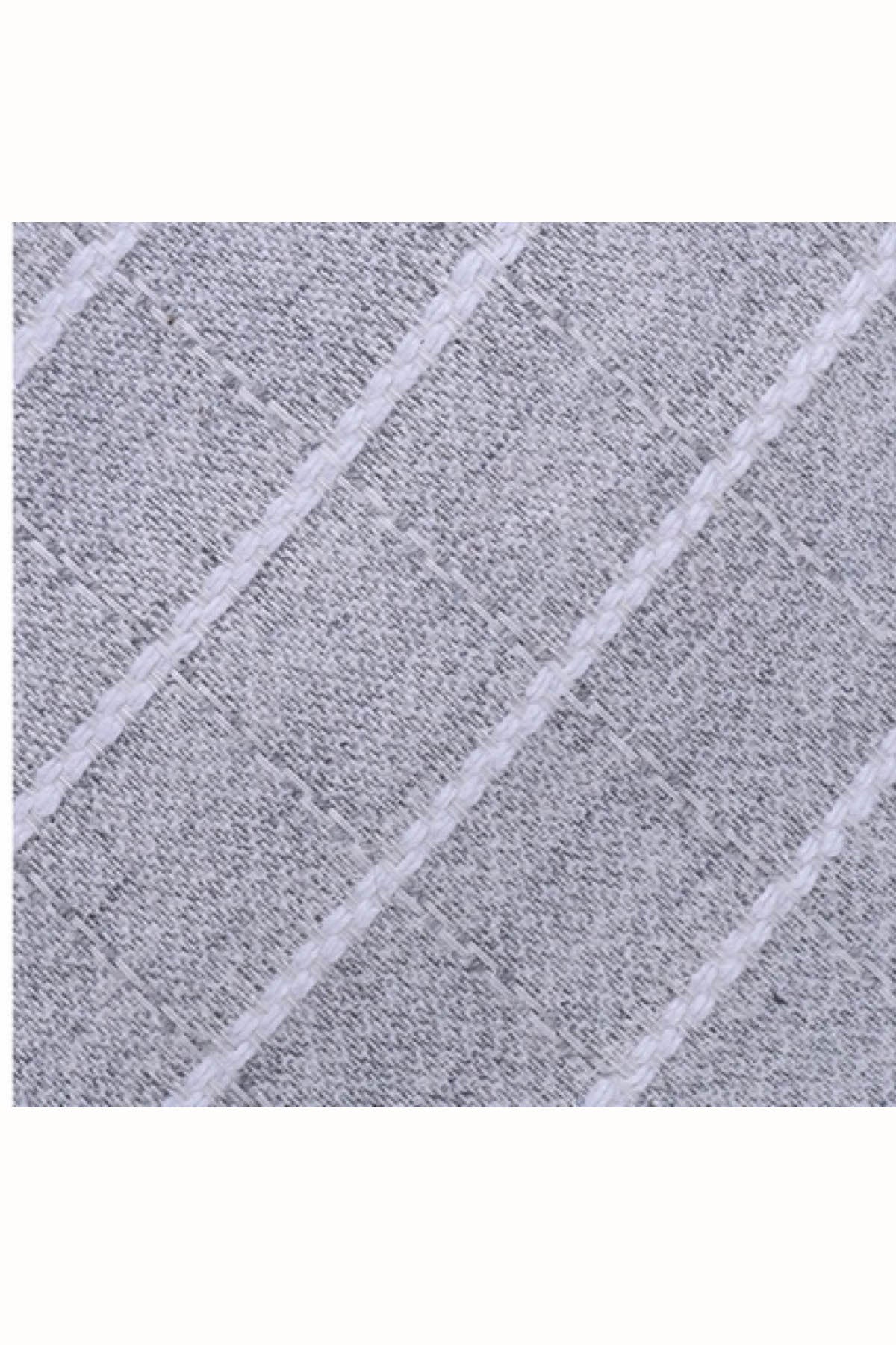 Skinny Tie Madness Light-Grey Carpet Munch Tie