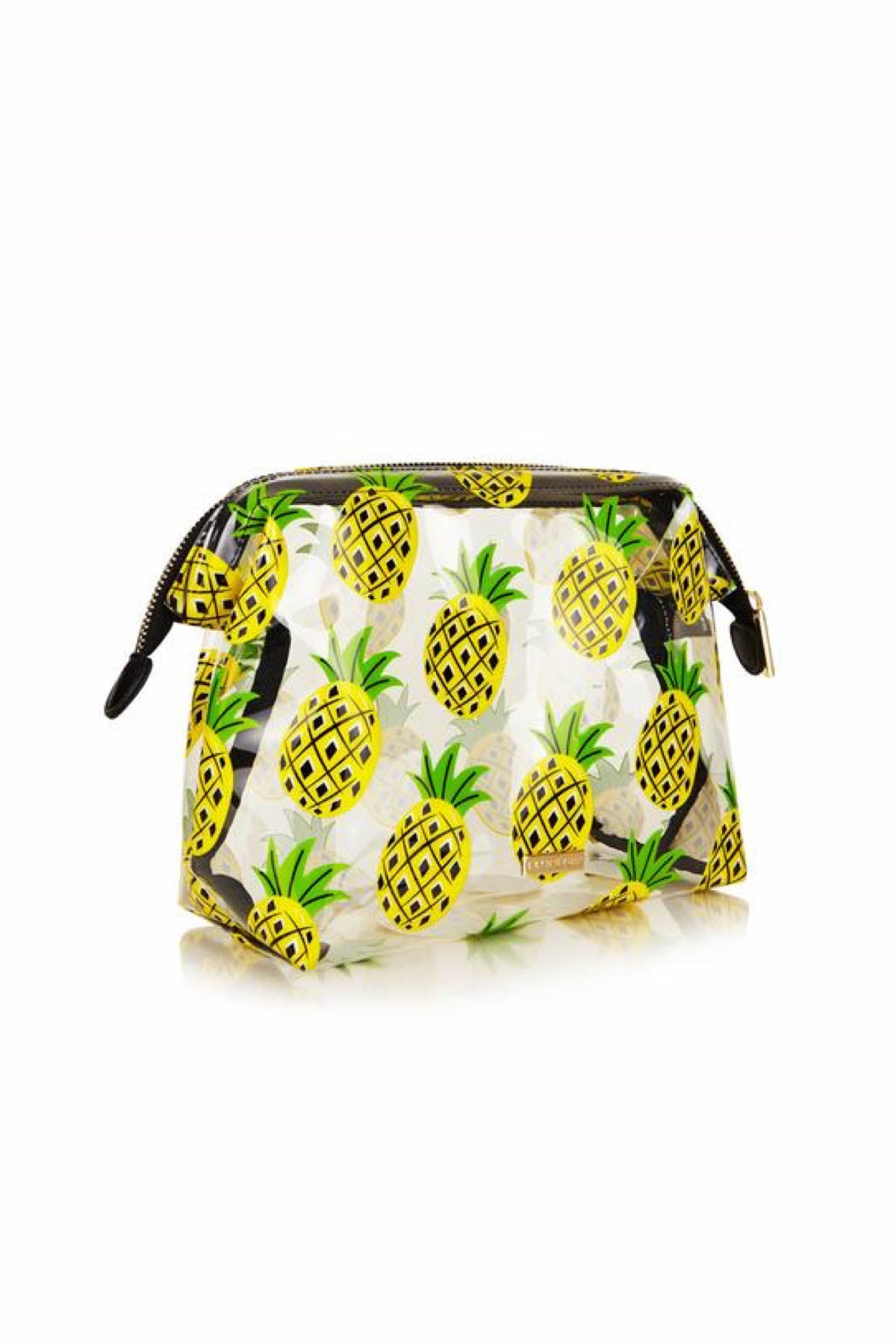 SkinnyDip London Zesty Pineapple Make-Up Bag