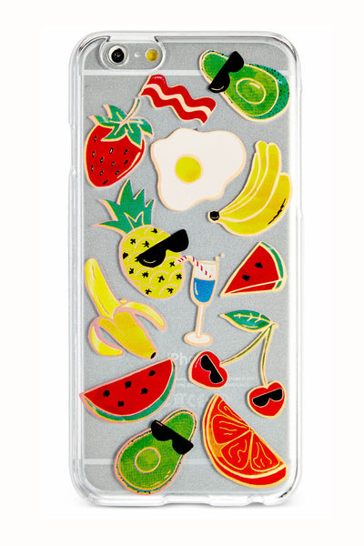 Skinnydip London Brunch iPhone Case & Screen Protector