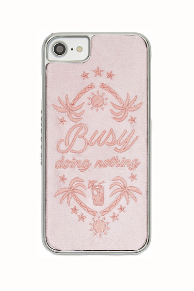 Skinnydip London Busy Doing Nothing iPhone Case & Screen Protector