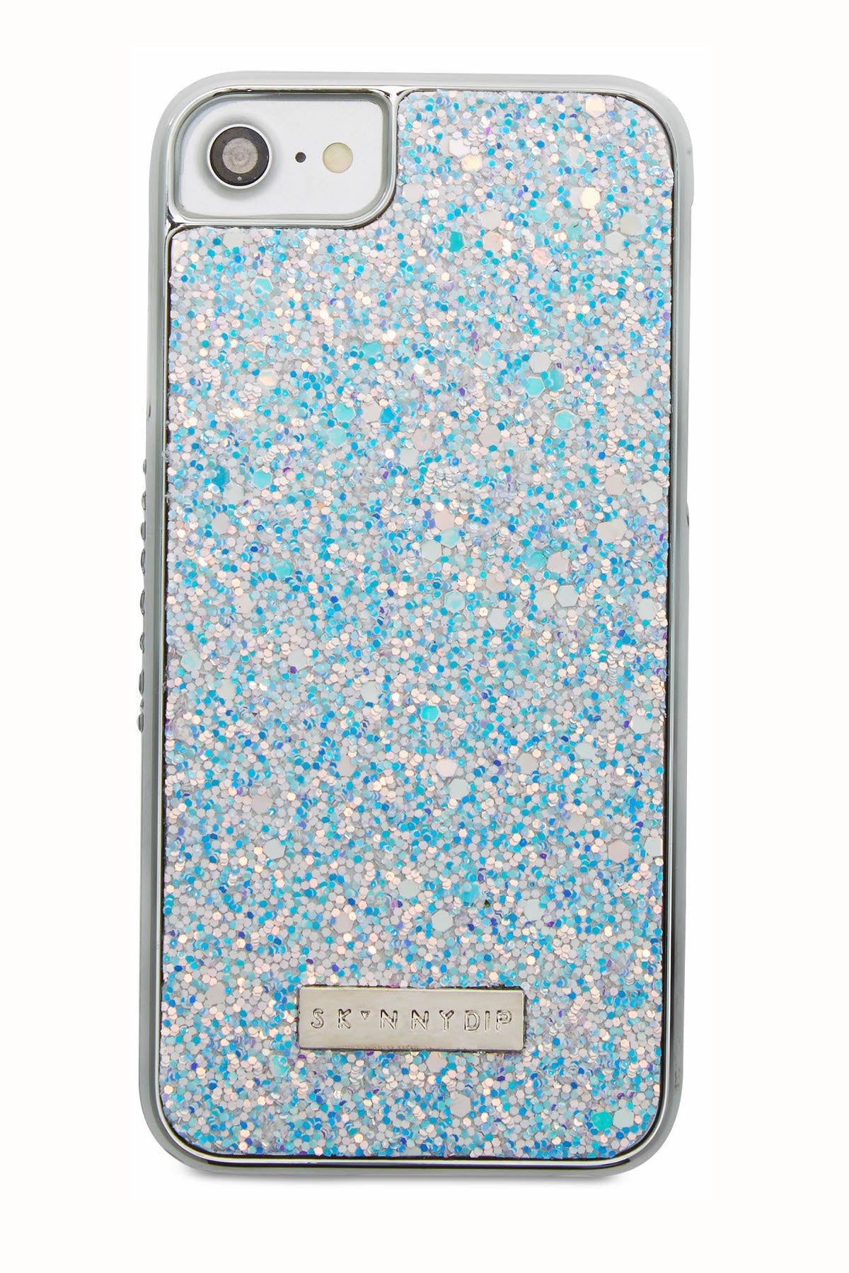 Skinnydip London Frozen Glitter iPhone Case & Screen Protector
