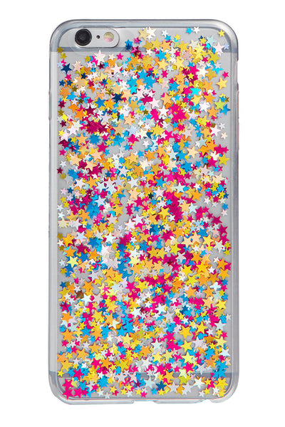 Skinnydip London Glitter Jelly iPhone Case + Screen Protector