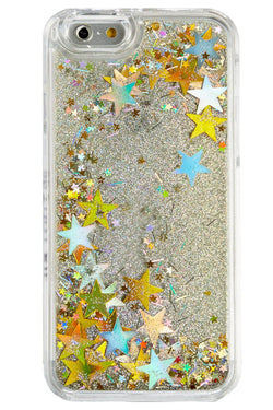 Skinnydip London Gold/Silver Sequin Star iPhone Case thumbnail 2