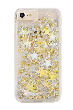 Skinnydip London Gold/Silver Sequin Star iPhone Case thumbnail 1