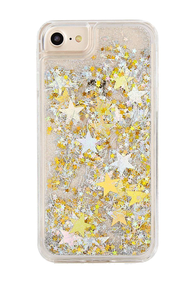 Skinnydip London Gold/Silver Sequin Star iPhone Case