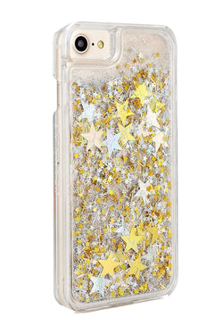 Skinnydip London Gold/Silver Sequin Star iPhone Case thumbnail 4