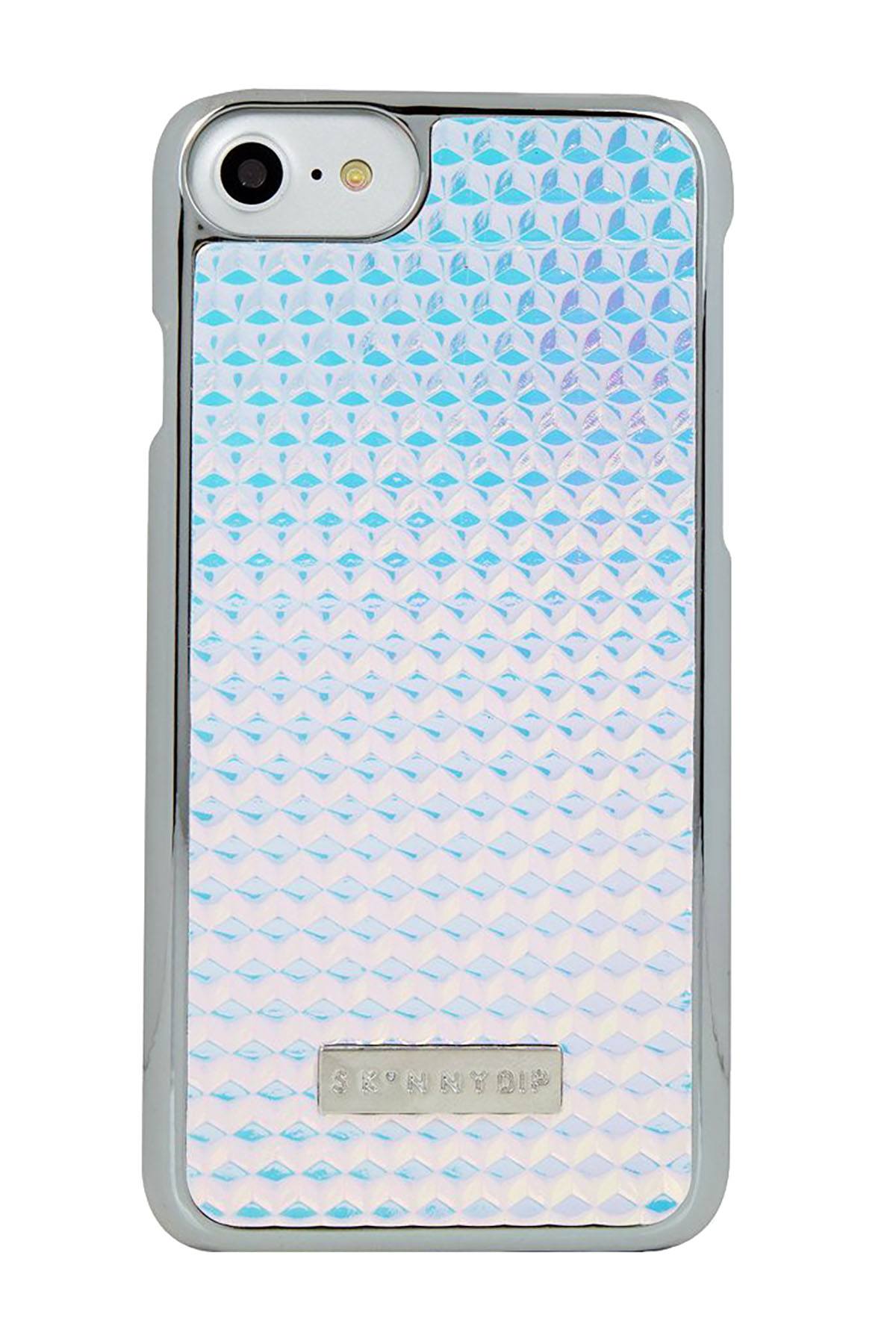 Skinnydip London Holographic Druzy iPhone Case + Screen Protector