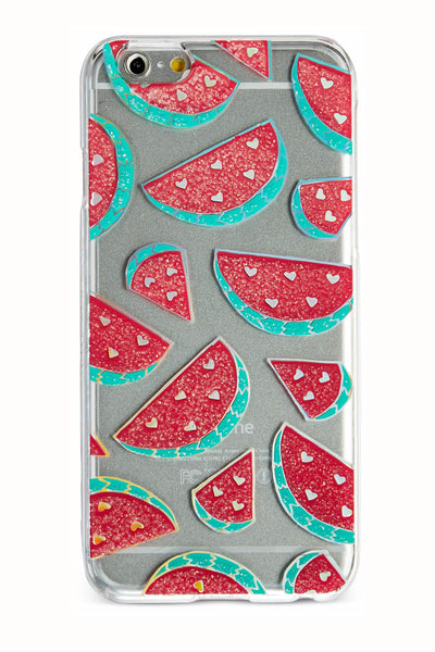 Skinnydip London Watermelon iPhone Case & Screen Protector