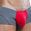 Skiviez Grey/Red Colorblock Pouch Trunk