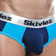Skiviez Navy/Turquoise Contrast Brief
