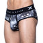 Skull & Bones Black Tossed-Skull Brief