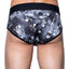 Skull & Bones Black Tossed-Skull Brief