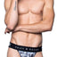 Skull & Bones Black Tossed-Skull Jockstrap