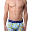 Skull & Bones Blue Banana-Print Trunk