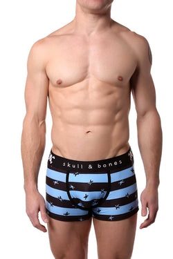 Skull & Bones Blue Rugby-Stripe Trunk thumbnail 1