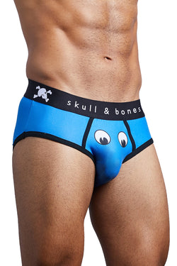Skull & Bones Blue SUCKA Eyes Brief thumbnail 2