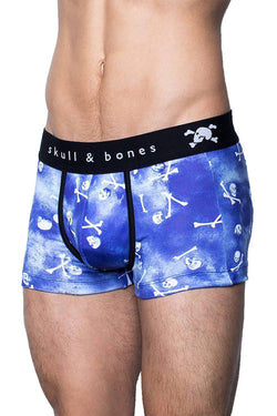 Skull & Bones Blue Tossed-Skull Trunk thumbnail 2