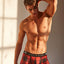 Skull & Bones Buffalo Red Plaid Trunk