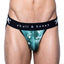 Skull & Bones Emerald Tossed-Skull Jockstrap