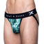 Skull & Bones Emerald Tossed-Skull Jockstrap