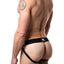 Skull & Bones Heather-Grey Tiny-Skull-Print Jockstrap