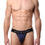 Skull & Bones Navy Tiny-Skull-Print Jockstrap