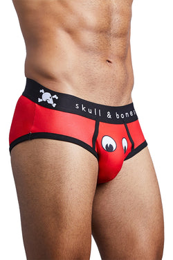 Skull & Bones Red BITE-ME Eyes Brief thumbnail 2