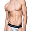 Skull & Bones Sky-Blue Bandana Jockstrap
