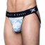 Skull & Bones Sky-Blue Bandana Jockstrap