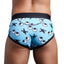 Skull & Bones Sky-Blue Googly Eyes Brief