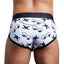 Skull & Bones White Googly Eyes Brief