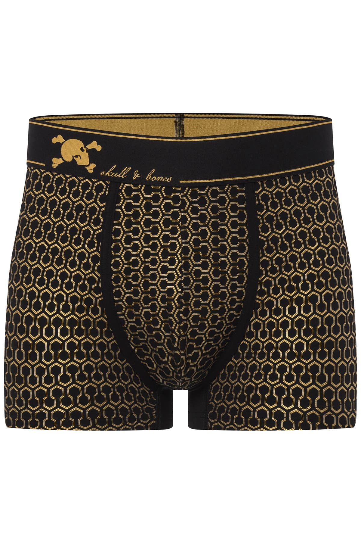 Skull and Bones Black Geo Trunk