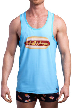 Skull and Bones Hot Dog With Mustard Tank thumbnail 1