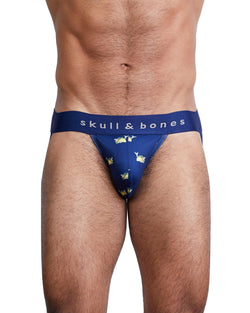 Skull and Bones Navy Fish Taco Jock thumbnail 1