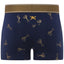Skull and Bones Navy Martini Print Trunk