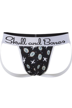 Skull and Bones Navy Mid Century Jock thumbnail 1