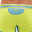 Skull and Bones Neon Green and Blue Sport Mesh Trunk