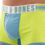 Skull and Bones Neon Green and Blue Sport Mesh Trunk