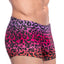 Skull and Bones Ombre Animal Print Swim Trunk